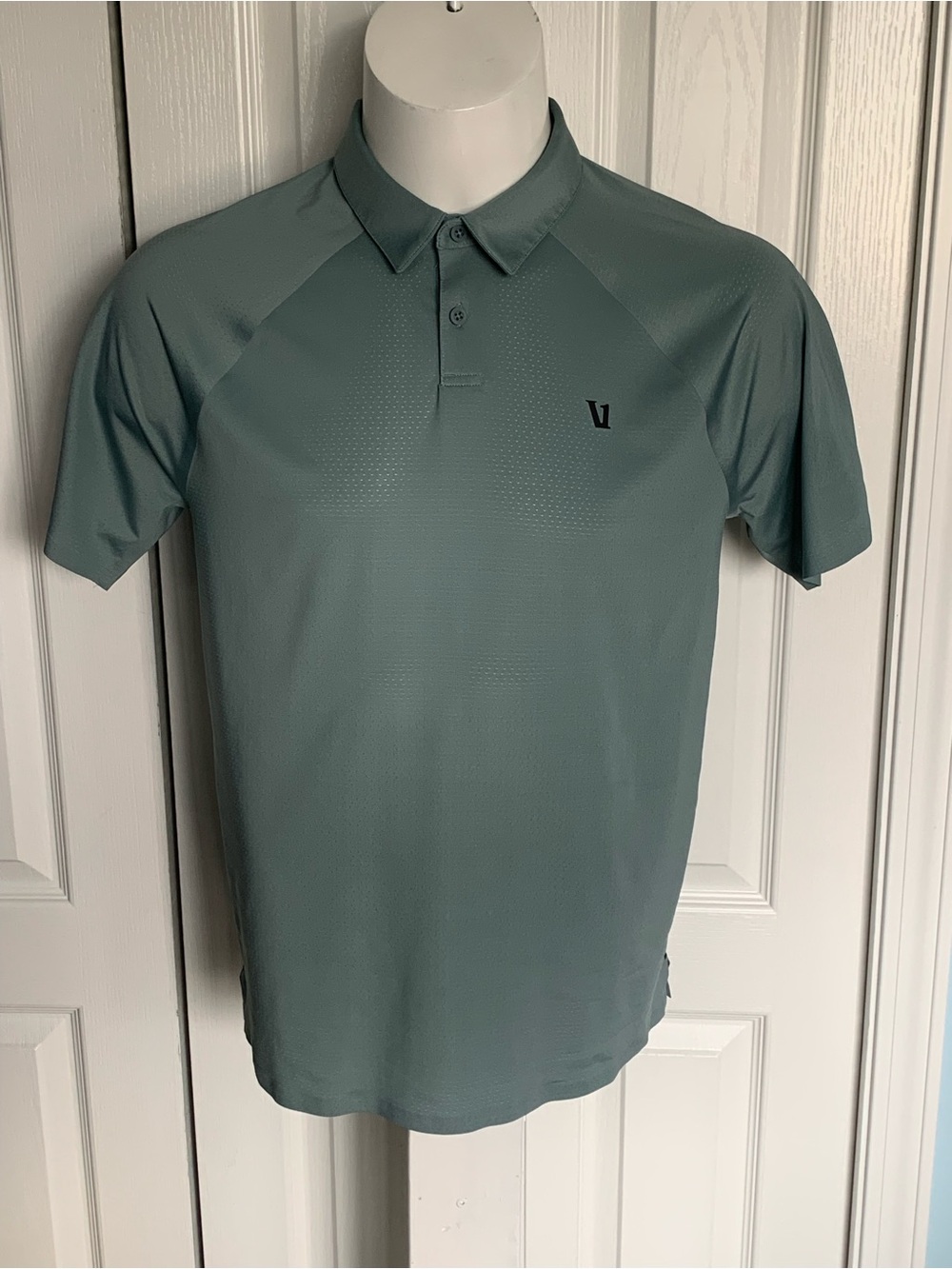 Men's Vuori Polo Shirt in Sage Green